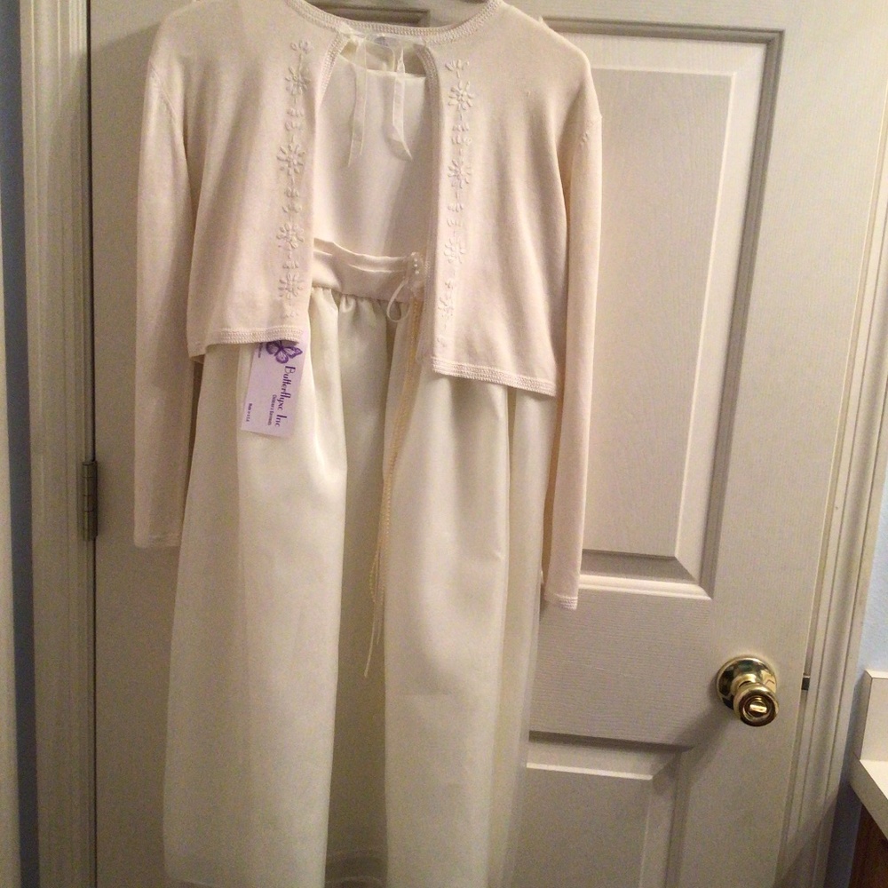 Girls dress with bolero size10